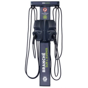 Piédestal BEQ Technology avec câbles rétractables