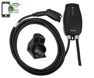 Borne de recharge résidentielle EVduty de 30A- SMART-HOME (EVC30-2530-001xx)