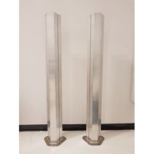 Piédestal simple ou double en aluminium