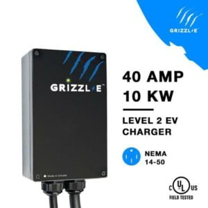 Borne de recharge Grizzl-E (avec prise NEMA 14-50P)